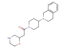 2-[1-(2-morpholinylacetyl)-4-piperidinyl]-1,2,3,4-tetrahydroisoquinoline dihydrochloride