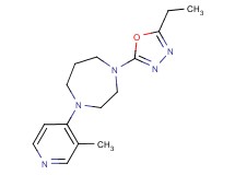 1-(5-ethyl-1,3,4-oxadiazol-2-yl)-4-(3-methylpyridin-4-yl)-1,4-diazepane
