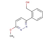 [2-(6-methoxypyridazin-3-yl)phenyl]methanol