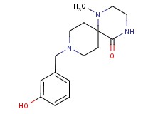 9-(3-hydroxybenzyl)-1-methyl-1,4,9-triazaspiro[5.5]undecan-5-one