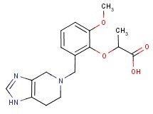 2-[2-methoxy-6-(1,4,6,7-tetrahydro-5H-imidazo[4,5-c]pyridin-5-ylmethyl)phenoxy]propanoic acid