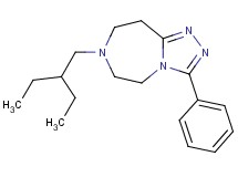 7-(2-ethylbutyl)-3-phenyl-6,7,8,9-tetrahydro-5H-[1,2,4]triazolo[4,3-d][1,4]diazepine