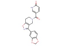 5-{[3-(1,3-benzodioxol-5-yl)-6,7-dihydroisoxazolo[4,5-c]pyridin-5(4H)-yl]carbonyl}pyridin-2(1H)-one