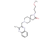2-(3-methoxypropyl)-8-[(3-methylquinoxalin-2-yl)methyl]-2,8-diazaspiro[4.5]decan-3-one