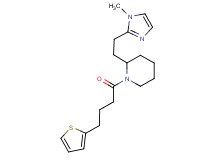 2-[2-(1-methyl-1H-imidazol-2-yl)ethyl]-1-[4-(2-thienyl)butanoyl]piperidine