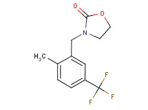 3-[2-methyl-5-(trifluoromethyl)benzyl]-1,3-oxazolidin-2-one