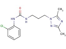 N-(2-chlorophenyl)-N'-[3-(3,5-dimethyl-1H-1,2,4-triazol-1-yl)propyl]urea