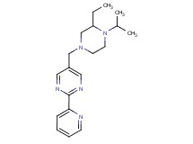 5-[(3-ethyl-4-isopropylpiperazin-1-yl)methyl]-2-pyridin-2-ylpyrimidine