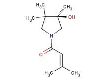(3R)-3,4,4-trimethyl-1-(3-methyl-2-butenoyl)-3-pyrrolidinol