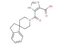 5-(2,3-dihydro-1'H-spiro[indene-1,4'-piperidin]-1'-ylcarbonyl)-1H-imidazole-4-carboxylic acid