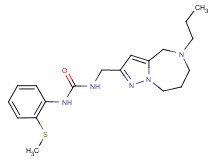 N-[2-(methylthio)phenyl]-N'-[(5-propyl-5,6,7,8-tetrahydro-4H-pyrazolo[1,5-a][1,4]diazepin-2-yl)methyl]urea