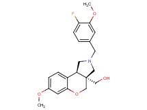 [(3aS*,9bS*)-2-(4-fluoro-3-methoxybenzyl)-7-methoxy-1,2,3,9b-tetrahydrochromeno[3,4-c]pyrrol-3a(4H)-yl]methanol