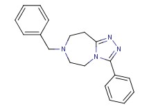 7-benzyl-3-phenyl-6,7,8,9-tetrahydro-5H-[1,2,4]triazolo[4,3-d][1,4]diazepine