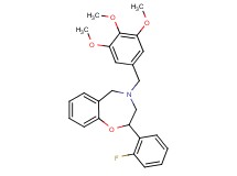 2-(2-fluorophenyl)-4-(3,4,5-trimethoxybenzyl)-2,3,4,5-tetrahydro-1,4-benzoxazepine