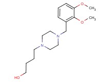 4-[4-(2,3-dimethoxybenzyl)-1-piperazinyl]-1-butanol trifluoroacetate (salt)