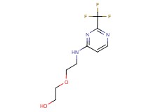 2-(2-{[2-(trifluoromethyl)pyrimidin-4-yl]amino}ethoxy)ethanol