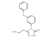5-(2-aminoethyl)-4-(3-phenoxyphenyl)-2,4-dihydro-3H-1,2,4-triazol-3-one