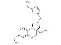 [(3aS*,9bS*)-2-[(1-ethyl-1H-pyrazol-4-yl)methyl]-7-methoxy-1,2,3,9b-tetrahydrochromeno[3,4-c]pyrrol-3a(4H)-yl]methanol