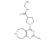 N-ethyl-1-(2-methyl-6,7,8,9-tetrahydro-5H-pyrimido[4,5-d]azepin-4-yl)pyrrolidine-3-carboxamide