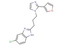5-chloro-2-{3-[2-(3-furyl)-1H-imidazol-1-yl]propyl}-1H-benzimidazole