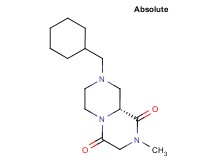 (9aR)-8-(cyclohexylmethyl)-2-methyltetrahydro-2H-pyrazino[1,2-a]pyrazine-1,4(3H,6H)-dione