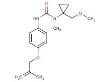 N-[1-(methoxymethyl)cyclopropyl]-N-methyl-N'-{4-[(2-methylprop-2-en-1-yl)oxy]phenyl}urea