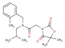 2-(5,5-dimethyl-2,4-dioxo-1,3-oxazolidin-3-yl)-N-isobutyl-N-(2-methylbenzyl)acetamide