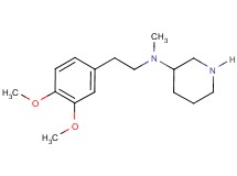 N-[2-(3,4-dimethoxyphenyl)ethyl]-N-methyl-3-piperidinamine