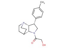 2-[(3R*,3aR*,7aR*)-3-(4-methylphenyl)hexahydro-4,7-ethanopyrrolo[3,2-b]pyridin-1(2H)-yl]-2-oxoethanol