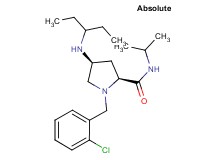 (4S)-1-(2-chlorobenzyl)-4-[(1-ethylpropyl)amino]-N-isopropyl-L-prolinamide