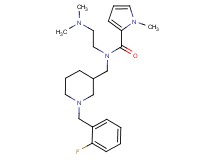 N-[2-(dimethylamino)ethyl]-N-{[1-(2-fluorobenzyl)piperidin-3-yl]methyl}-1-methyl-1H-pyrrole-2-carboxamide