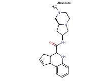 N-[(7S,8aS)-2-methyloctahydropyrrolo[1,2-a]pyrazin-7-yl]-3a,4,5,9b-tetrahydro-3H-cyclopenta[c]quinoline-4-carboxamide