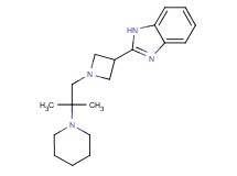 2-[1-(2-methyl-2-piperidin-1-ylpropyl)azetidin-3-yl]-1H-benzimidazole