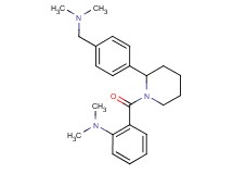 (4-{1-[2-(dimethylamino)benzoyl]-2-piperidinyl}benzyl)dimethylamine