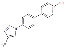 4'-(4-methyl-1H-pyrazol-1-yl)biphenyl-4-ol
