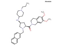 N-[(3S,5S)-5-[(6,7-dimethoxy-3,4-dihydro-2(1H)-isoquinolinyl)carbonyl]-1-(2-naphthylmethyl)-3-pyrrolidinyl]-1-propyl-4-piperidinamine
