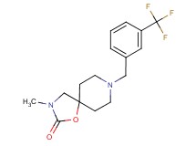 3-methyl-8-[3-(trifluoromethyl)benzyl]-1-oxa-3,8-diazaspiro[4.5]decan-2-one
