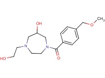 1-(2-hydroxyethyl)-4-[4-(methoxymethyl)benzoyl]-1,4-diazepan-6-ol