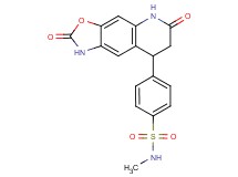 4-(2,6-dioxo-1,2,5,6,7,8-hexahydro[1,3]oxazolo[4,5-g]quinolin-8-yl)-N-methylbenzenesulfonamide
