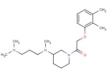 N-{1-[(2,3-dimethylphenoxy)acetyl]-3-piperidinyl}-N,N',N'-trimethyl-1,3-propanediamine