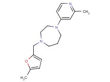 1-[(5-methyl-2-furyl)methyl]-4-(2-methyl-4-pyridinyl)-1,4-diazepane