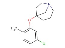 5-(5-chloro-2-methylphenoxy)-1-azabicyclo[3.2.1]octane
