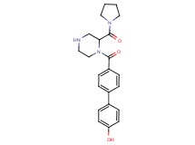4'-{[2-(1-pyrrolidinylcarbonyl)-1-piperazinyl]carbonyl}-4-biphenylol