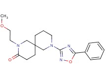 2-(2-methoxyethyl)-8-(5-phenyl-1,2,4-oxadiazol-3-yl)-2,8-diazaspiro[5.5]undecan-3-one