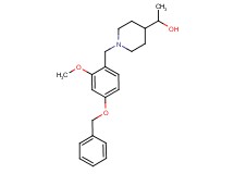 1-{1-[4-(benzyloxy)-2-methoxybenzyl]piperidin-4-yl}ethanol