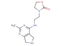 3-{2-[(2-methyl-6,7-dihydro-5H-pyrrolo[3,4-d]pyrimidin-4-yl)amino]ethyl}-1,3-oxazolidin-2-one