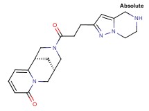 (1S)-11-[3-(4,5,6,7-tetrahydropyrazolo[1,5-a]pyrazin-2-yl)propanoyl]-7,11-diazatricyclo[7.3.1.0~2,7~]trideca-2,4-dien-6-one hydrochloride