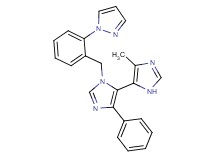5'-methyl-5-phenyl-3-[2-(1H-pyrazol-1-yl)benzyl]-3H,3'H-4,4'-biimidazole