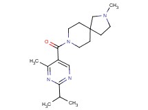 8-[(2-isopropyl-4-methylpyrimidin-5-yl)carbonyl]-2-methyl-2,8-diazaspiro[4.5]decane