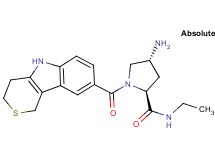 (4R)-4-amino-N-ethyl-1-(1,3,4,5-tetrahydrothiopyrano[4,3-b]indol-8-ylcarbonyl)-L-prolinamide